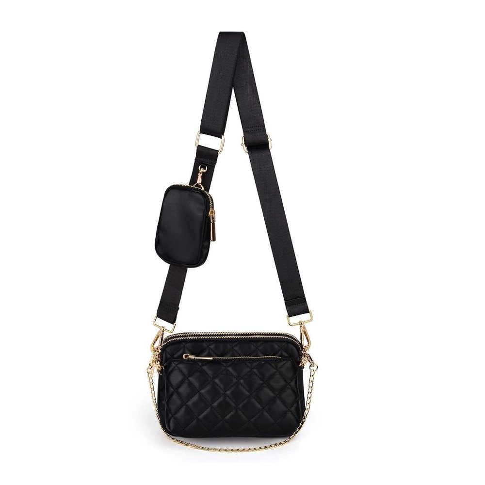 Small-Crossbody-Bags-for-Women 3 in 1 Multipurpose Shoulder Purse - Picture 8 of 8